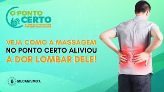 Veja como a massagem no ponto certo aliviou a dor lombar dele [upl. by Brittain29]