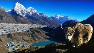 🇳🇵 Trekking from Kathmandu to Gokyo Ri and back  Ramchhap to Lukla via Jeep  No talking [upl. by Rovaert]