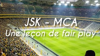 JSK vs MCA une vraie leçon de fair play bravo au public [upl. by Alit]