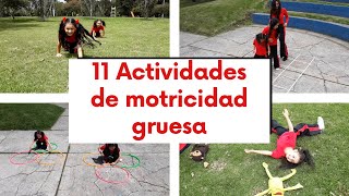 11 ACTIVIDADES DE MOTRICIDAD GRUESA [upl. by Ekyt]