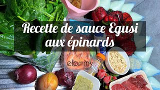 Comment réaliser sa sauce egusi egusisoup rapidement [upl. by Merkley591]