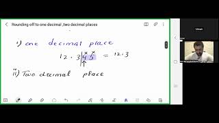 rounding off to one decimal two decimal places [upl. by Chevy]