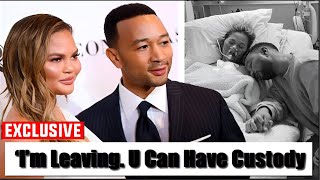 ‘I’m Leaving U Can Have Custody’ John Legend Leaves Chrissy Teigen After He Shares New Video [upl. by Lorrad]