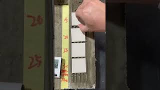 Tile adhesive opening time test [upl. by Baptlsta]