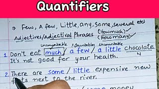 Quantifiers  ELT  Grammar  Vocabulary  Linguistics  Inflection LinguaFranca1 [upl. by Amre]