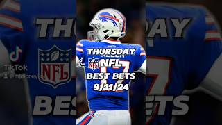 OUR 2 FAVORITE NFL PICKS for THURSDAY SEPTEMBER 12th shorts [upl. by Ulick]