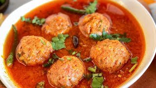 EASY KOFTEY  MEATBALLS CURRY  PAKISTANI STYLE KOFTEY [upl. by Cid933]