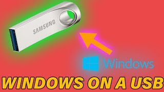 Run A Windows PC On A USB [upl. by Ingamar710]