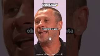 CASSANO RACCONTA un ANEDDOTO sulla sua CARRIERA😂 calcio shorts [upl. by Viridi790]