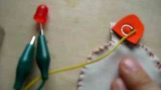 Stretchy fabric pressure sensor [upl. by Ridan]