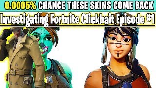 Investigating Fortnite Clickbait Episode 1  Chaos [upl. by Ahsinyd]