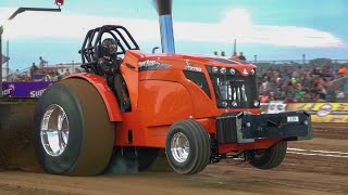 PRO STOCK TRACTORS SDX2020 SATURDAY SCHEID DIESEL EXTRAVAGANZA 2020 PRO PULLING LEAGUE [upl. by Aidas]