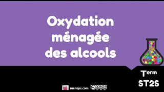 oxydation ménagée des alcools [upl. by Colis911]