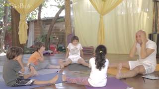 Aula De Yoga Para Crianças  Fácil e divertido Yoga  Exercícios Para Crianças Posturas [upl. by Idona]