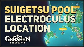 Suigetsu Pool Electroculus Location Genshin Impact [upl. by Matthews]