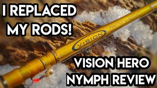 Vision Hero Nymph 10 3 Fly Rod Review  Best Euro Nymphing Fly Rod For The Money [upl. by Loziram]