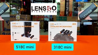 LENSGO🎤Wireless microphone🎤518C mini🎤318C mini🎤Review Camera Gallery🎤 [upl. by Killigrew]