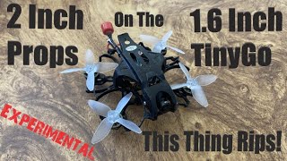 2 Inch TinyGO  Modifying the 16 Inch GepRC TinyGO 4K to fly with 2 Inch Props [upl. by Latreece66]