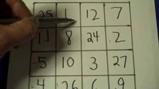 Magic Square Tutorial [upl. by Aneloj]