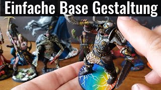 Miniaturen FampA  einfache Base Gestaltung [upl. by Itsym]