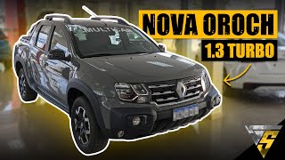 NOVO RENAULT OROCH OUTSIDER 13 TURBO 2023  REVIEW COMPLETO [upl. by Nosiddam]