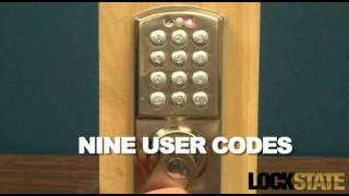 LockState RDJ Keyless Digital Door Lock [upl. by Llenahc]