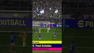 Quick Counter Goal by Paul Scholes🔥🐐 pes pesmobile efootball efootball2025 shorts gaming [upl. by Cardinal22]