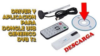 ✅Driver y aplicación 📀 para dongle USB TDT DVB T2 Astrometa Tv HD GRATIS [upl. by Aillimat]