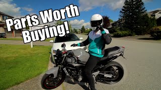 4 FZ6 Mods for UNDER 125 TOTAL on Amazon  Yamaha FZ6 Street Fighter Build [upl. by Dafna332]