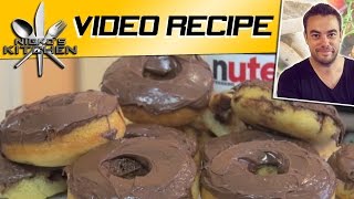 Nutella Chocolate Chip Donuts [upl. by Ecyla]