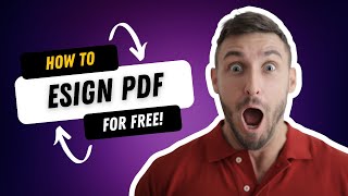 How to eSign PDF Documents for FREE with Cocosign 🔥 [upl. by Etnovert]