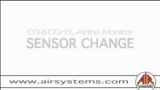 CO amp COO2 Airline Monitor Sensor Change [upl. by Annora]