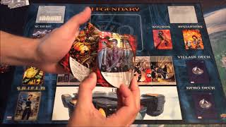 Nates Favorite Deck Building Games DBGs Legendary Marvel Part 2 [upl. by Epolulot]