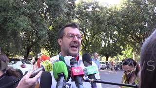 Scuola Salvini quotDomani scriverò a Mattarella per situazione incertaquot [upl. by Earlie980]