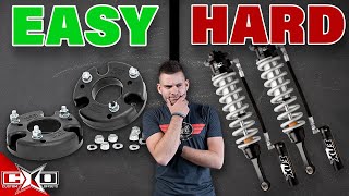 Are Leveling Kit Coilovers The BEST Possible Ride Quality [upl. by Eihctir]