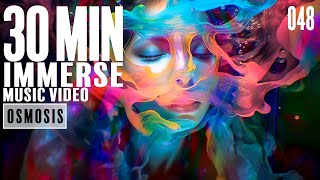 30 Min Colourful Video Music to Help You Meditate Osmosis 048 [upl. by Aztiram]