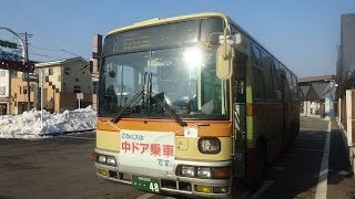 【3DFHD】津久井神奈交バス 除籍済 T1FUSO AERO MIDI MK 湖28 相模湖駅 [upl. by Anehc]