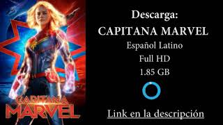 Descarga Capitana Marvel 2019 [upl. by Llertnod287]