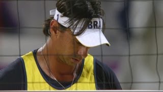 Beach Volleyball Mens Quarterfinals  Germany v Brazil Full Replay  London 2012 Olympics [upl. by Englis]