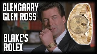 Rolex Day Date  Glengarry Glen Ross  Cool Watches in Film [upl. by Schnabel]