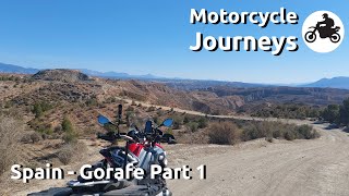 Motorcycle Journeys Gorafea desert ride part 1 [upl. by Emanuela812]