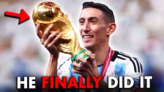 The RISE Of Di Maria  From Quitting Football To Legend [upl. by Ecirtaeb]