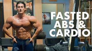 ABS amp CARDIO ROUTINE  FASTED [upl. by Alioz]