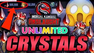 Mortal Kombat Onslaught Hack  Get Unlimited Free Crystals [upl. by Adle]