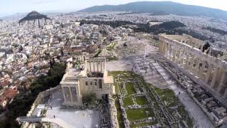 Acropolis Aerial view [upl. by Yelrebmik386]