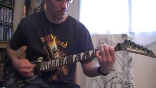 Mercyful fate  Black funeral Guitar cover [upl. by Ailet883]