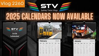 Sydney Trains Vlog 2260 2025 Calendars Now Available [upl. by Lukasz]