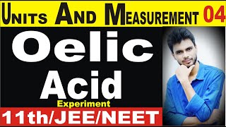 estimation of very small distances size of a molecule class 11  oelic acid experiment class 11 [upl. by Feldt]