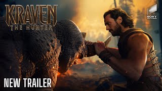 KRAVEN THE HUNTER – New Trailer 2024 Aaron Taylor Johnson  Sony Pictures [upl. by Nylidnam]