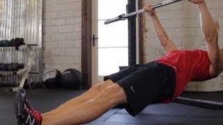 30Second Fitness  How to Master Inverted Rows [upl. by Ahtoelc746]